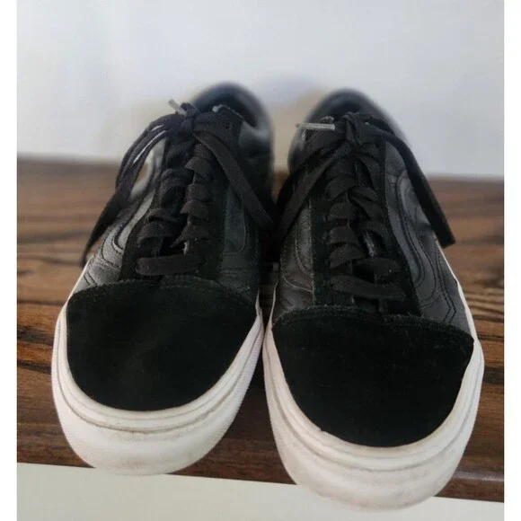 Vans Leather Suede Sneakers Size 5.5 EU 37 - Picture 2 of 14